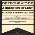 A Question Of Lust (Promo)