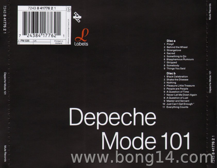 Depeche Mode 1 見本品 1988年リリース Depeche Mode 1 見本品 1988年リリース Depeche Mode 1 見本品 1988