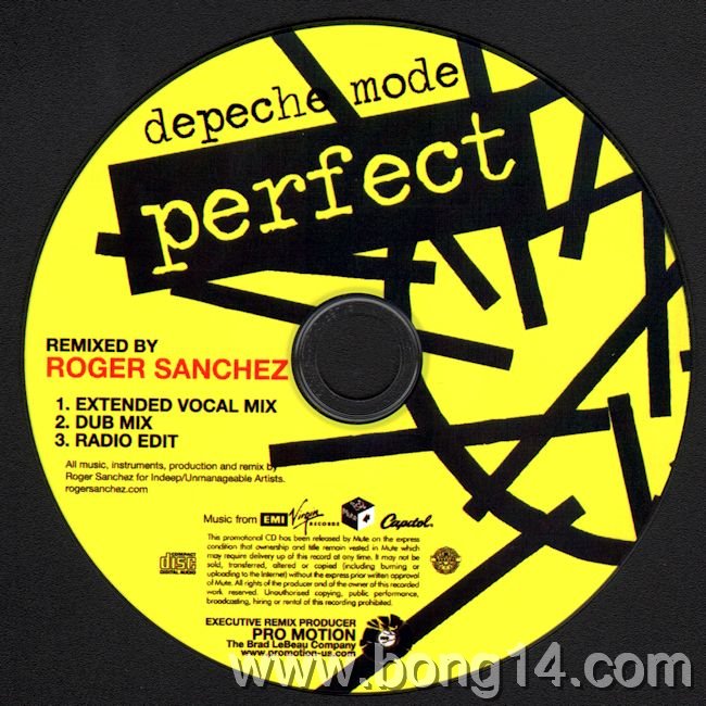 Perfect MCD/791: Depeche Mode - Perfect (Promo) - USA - 2009 