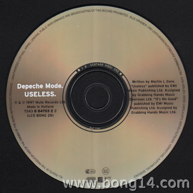 Depeche Mode Useless 1997